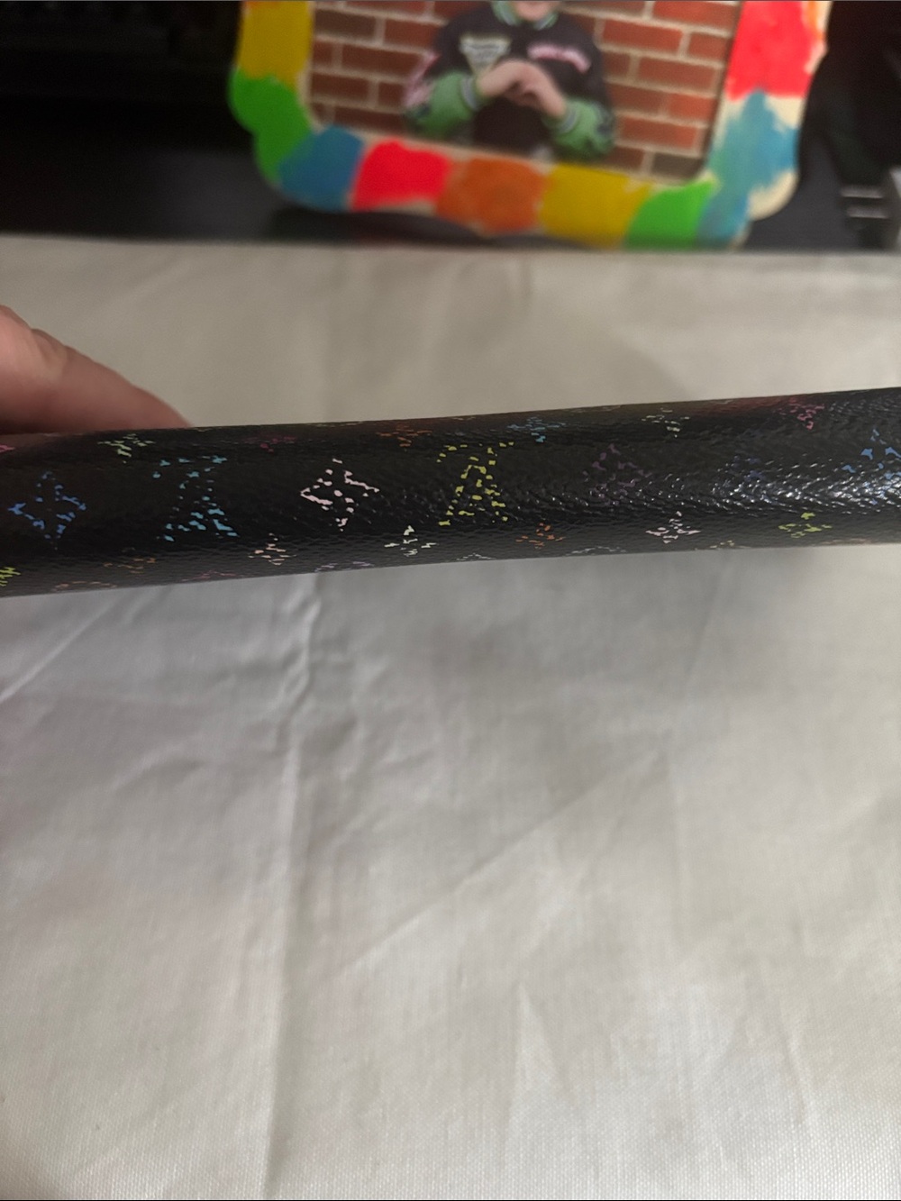 Louis Vuitton Black Murikami  Monogram Zip Wallet - Picture 5 of 17